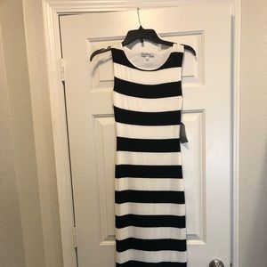 Velvet Torch Los Angeles Black and Cream Dress
